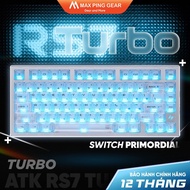[FIRE] HE ATK RS7 TURBO Gaming Keyboard - WHITE | Genuine - 8000Hz | - Maxpinggear