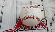 鮑比·多爾 Bobby Doerr 大聯盟+tri-star雙認證，加簽名人堂 MLB比賽球 簽名球一組2800元
