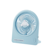 MINISO Sanrio Desktop Fan Office Desktop Fan Quiet and Powerful USB Fan Plug-in Mini Desktop Fan