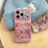 For iPhone 16 Pro Max Case TPU Stripe Phone Case For iPhone 17 Pro Max 16 15 Cover 手机壳 Aesthetic Kor