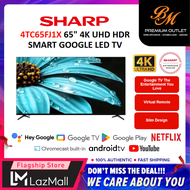 Sharp 4TC65FJ1X 65" 4K HDR Google TV Dolby Digital HDMI X4 USB X2