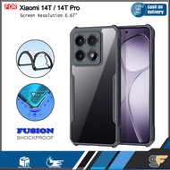 Xiaomi 14T 14T Pro Transparent Shockproof Case