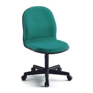 【E-xin】滿額免運 668-8 辦公椅 綠布面 PU泡棉 無扶手 辦公椅 主管椅 布面椅 人體工學椅 電腦椅 椅子