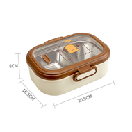 不鏽鋼保溫飯盒保溫桶兒童帶蓋便當餐盒飯盒