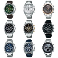 Seiko Selection Quartz Chronograph (Horizontal Three-Eye Design) SBTR019 Men's Navy Dial: Green, Ban