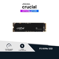 Crucial P5 NVMe PCIe 3.0 M.2 Internal SSD Capacities (500GB/1TB/2TB)