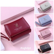 Bag Wanita >Wallet Unique Horn MotifWanita Aesthetic Embossed Wallet Cute Wallet