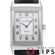 積家 Reverso Classic 腕錶 Q2508412/252.886 不鏽鋼/皮錶帶 男士腕錶 銀色 翻新 極佳狀態 [二手]