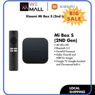 ⭐ [100% ORIGINAL] ⭐ Xiaomi Mi Box S (2nd Gen) 4K HDR Android TV Box Google Assistant Media Player Android 8.1 MiBox S Global Version
