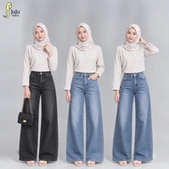 Women's Jeans - Highwaist Baggy Jeans - premium women's baggy jeans - women's jeans Korean Style jea