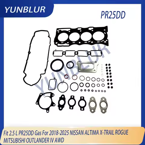 Engine Cylinder Head Full Gasket Set Fit 2.5 L PR25DD Gas For 2018-2025 NISSAN ALTIMA X-TRAIL ROGUE