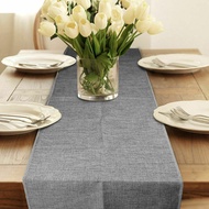 ผ้าใบธรรมชาติที่จัดเลี้ยงผ้าลินินพรรคผ้าปูโต๊ะร้านอาหารผ้าคาดโต๊ะผ้าปูโต๊ะตกแต่งบ้าน