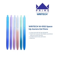 Writech W-0152 Black Ink Space Up Aurora Gel Pens