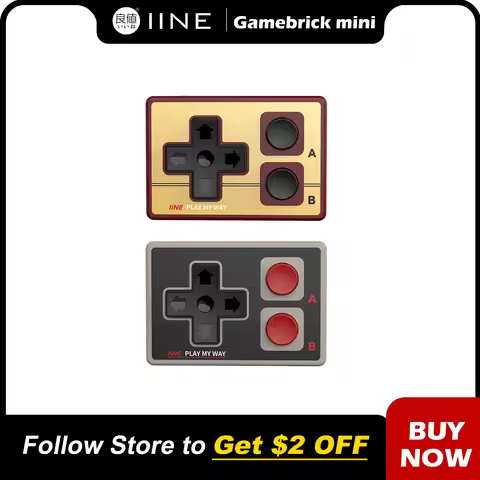 IINE Gamebrick Mini Retro Portable Controller for Android / iOS / Simulation Game, Multi-platform Po