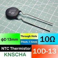 NTC 10D-13 Power Thermistor Radial Leaded 10D13 Through Hole 10R D=13mm P=7.5mm