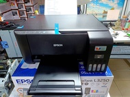 Epson L3250 wifi ปริ้นเตอร์มือสองพร้อมใช้งานมีสีให้พร้อมสายไฟสายUSB