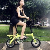 Mini Foldable-Inch Adult Men's and Women's Children's Student Bicycle Ultra-Light Portable Single-Speed Small Bicycle