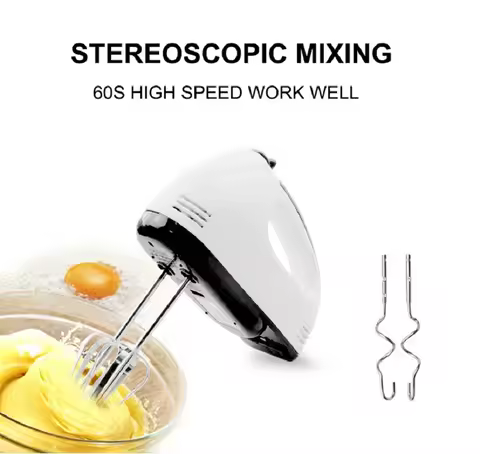Handheld Mixer 7 Speed Mini Mixer Multifunctional Electric Food Blender Egg Beater Automatic Cream F