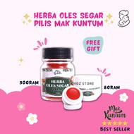 BALM PILIS MAK BUDAK | FRESH HERBAL OINTMENT | PILIS cream | PILIS PILIS | PILIS MAK BOUND | SET OF 