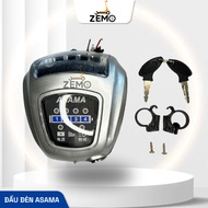 Đầu đèn xe đạp điện asama sử dụng điện 48v