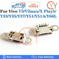10pcs / 50pcs For Vivo V3 V3max X Play5 Y33 Y35 Y37 Y51 Y51A Y66L Micro USB Plug In Charging Charger