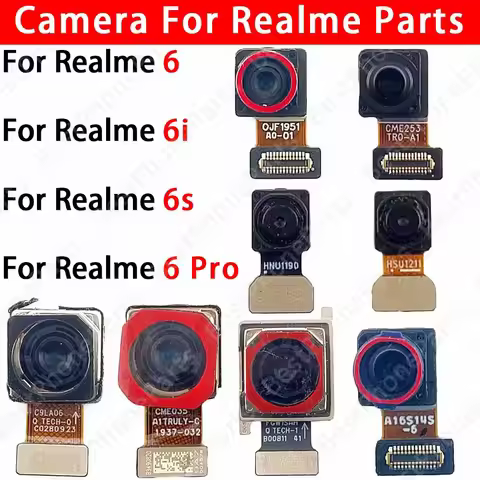 Front and Rear Back Camera For Realme 6 Pro 6i 6s Realme6 Realme6i Main Facing Camera Module Flex Ca