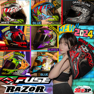 หมวกกันน็อค FUSE RAZOR SP ปี24 !!320SP