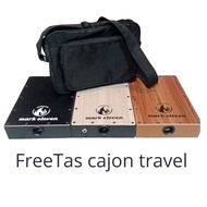 Cajon travel mini portable acoustic free bag