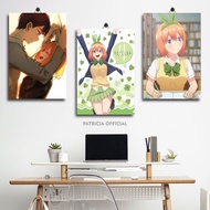 AESTHETIC WALL DISPLAY PICTURE YOTSUBA NAKANO GOTOUBUN 20X30 1TBPK/N8MFU JUMBO ROOM DECORATION/ YOTS