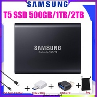 2024 Samsung T5 Portable External SSD 500GB 1TB 2TB USB3.1 External Solid State Drives Gen2 Hard Drive