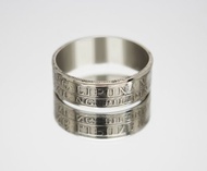 菲律賓硬幣戒指 25 Sentimos 1975-1978 philippines peso ring 菲律賓戒指