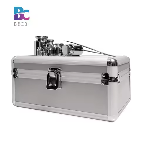 BECBI 1mg-200g Weight M1 Calibration Weight Set Stainless Steel Chrome Plating Weights Set Precision