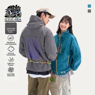 [Oversize][Gorpcore] HEA x IZZUE Collaboration Techwear Jacket | Lightweight Windbreaker Men | Urban