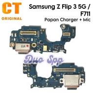 Samsung Galaxy Z Flip 3 5G Mic Charger PCB Connector Board / Z Flip3 5G SM-F711B/ SM-F711N/ SM-F711U