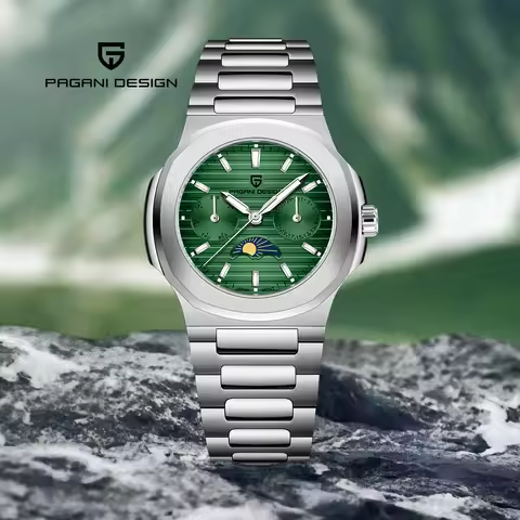 PAGANI DESIGN 2026 New Women's Watches Luxury Quartz Watch For Women Multifunctional Chronograph Moo