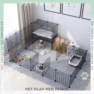 Pet Fence Dog Fence Pet Playpen Dog Playpen Crate For Puppy, Cats, Rabbits 35 x 35 cm Dog Fence Cage