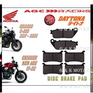 HONDA DISC BRAKE PADS CB1000R C ABS 17-22 CB1000R NON ABS 17-22 BEST QUALITY G&K