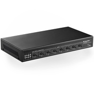 MokerLink 8 Port 10Gbps SFP+ Managed Switch, Support 1G SFP and 10G SFP+, 160Gbps Bandwidth Web Mana