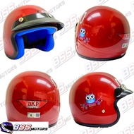 BKP H4 SIRIM Kids Motorcycle Helmet FREE VISOR QUALITY Kid Children Topi Keledar Budak Kanak 3 Butto