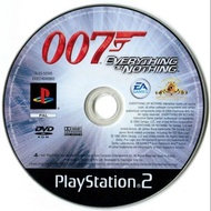 PS2 Game , 007 Everything or Nothing (Dvd Game)