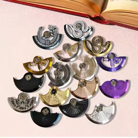 NH35 NH36 Movement Automatic Hammer Rotor Fit for NH34 NH70 NH38 4R 6R 7S Movement SKX007 Watch Auto