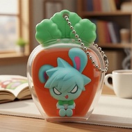 Blind Box Rabbit Series Carrot Keychain by ALNST, Official Mini Figure, Perfect Graduation Anime Gif