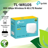 TP-Link TL-MR105 Wireless N300 4G LTE Modem WiFi Router Direct SIM