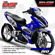 Decal MX KING 150 OLD Fullbody Ohlins Racing Cutom Sticker Striping Decal Yamaha MX KING LAMA Sticke