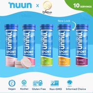 nuun Hydration Electrolyte เม็ดฟู่เกลือแร่อัดเม็ดสำหรับผสมน้ำดื่ม