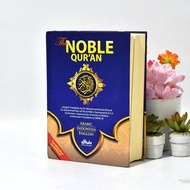 Al Quran NOBLE A5 Size (15x21)cm - Al-Quran Translation In 3 Languages - Arabic - Indonesia - English