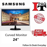 Samsung 24 Curved Monitor CF390 with Super Slim and Sleek Design