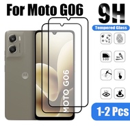1-2 Pcs Moto G06 Tempered Glass Screen Protector For Motorola G56 G75 G35 G15 4G 5G 9D Glass Protect