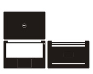 Laptop Black Carbon fiber Vinyl Skin Sticker Cover For 2015-2016 DELL XPS 13 9343/XPS 13 9350/XPS 13 9360 13.3" without fingerprint