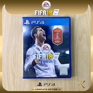 แผ่นเกมส์ PS4 : FIFA18 มือ2 สภาพดี สินค้ามีพร้อมส่ง!!!